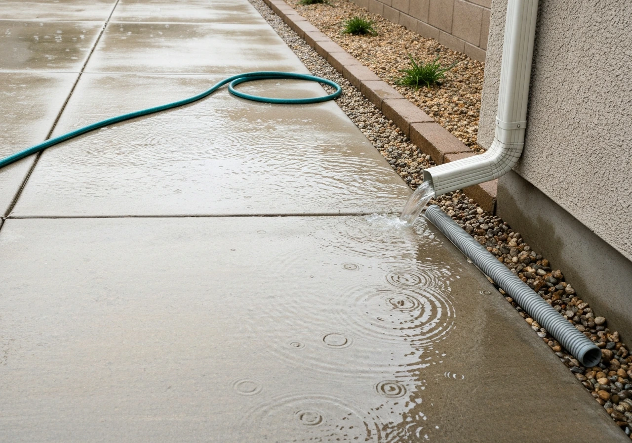 How to Divert Water Away From a Patio: DIY Fixes