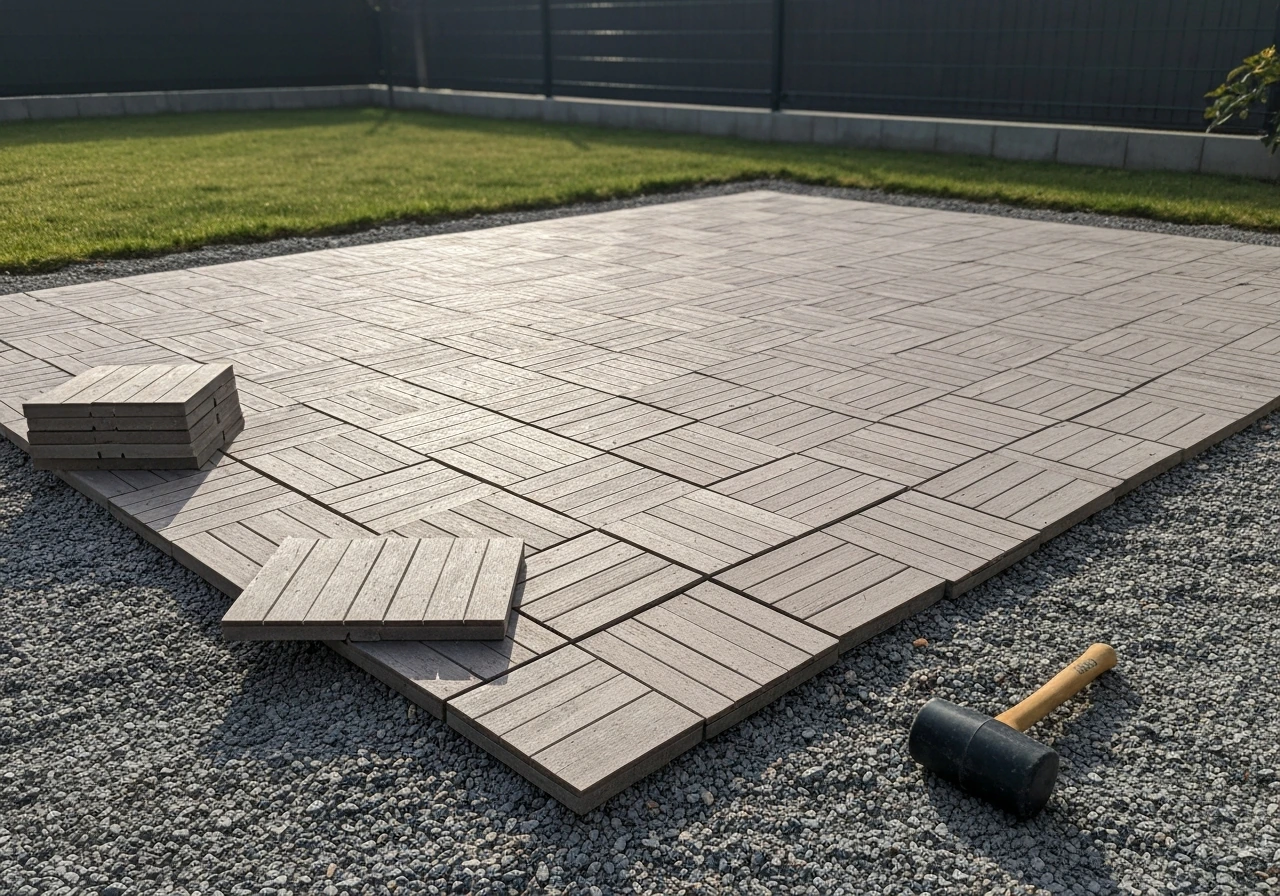 How to Make a Temporary Patio: Quick DIY Steps