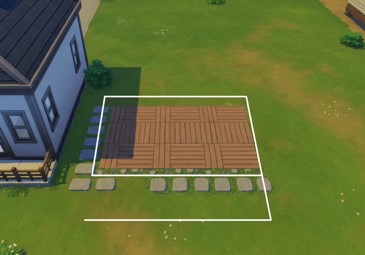 How to Delete a Patio in Sims FreePlay Step by Step