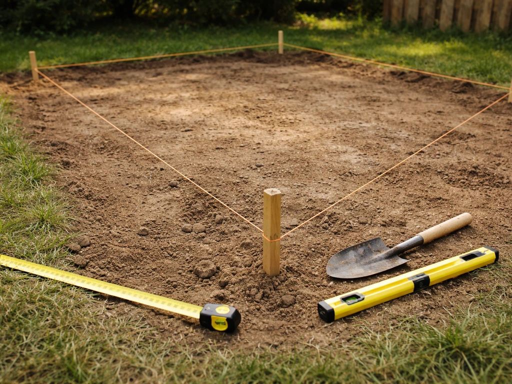 how to dig out for a patio