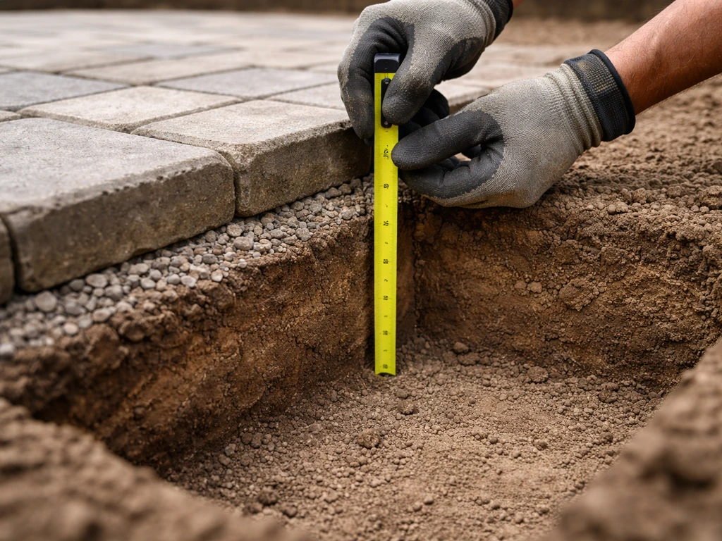 how to dig up a patio