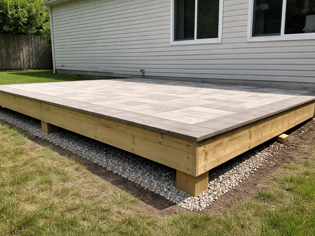 Raised Patio How to Build a DIY Elevated Patio