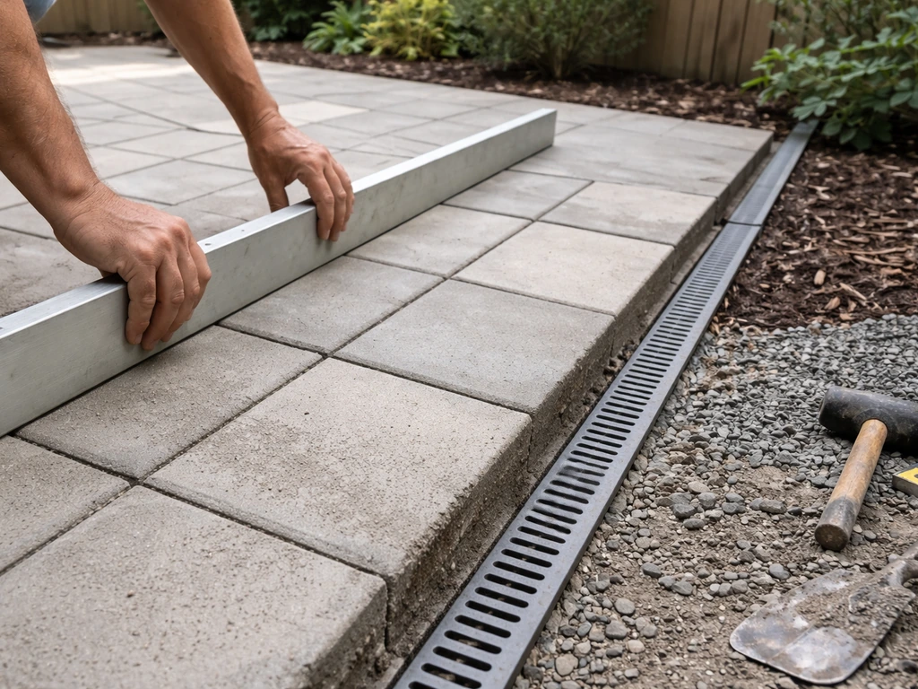 How to Slope a Patio for Drainage: Step-by-Step Guide