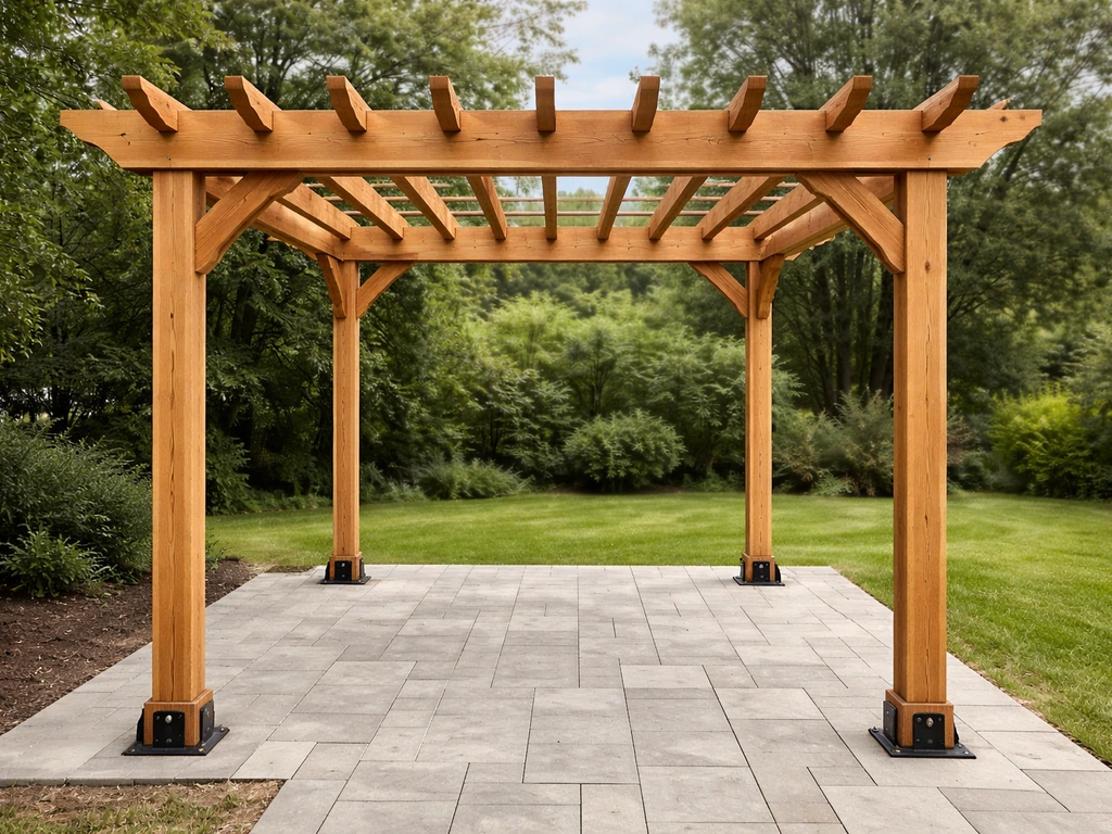 How to Build an Arbor Over a Patio: DIY Step-by-Step