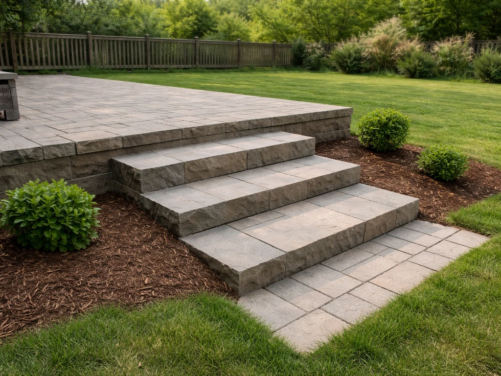 patio steps designs