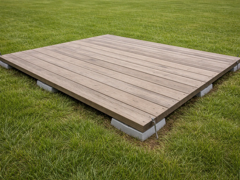 How to Make a Temporary Patio on Grass: DIY Steps