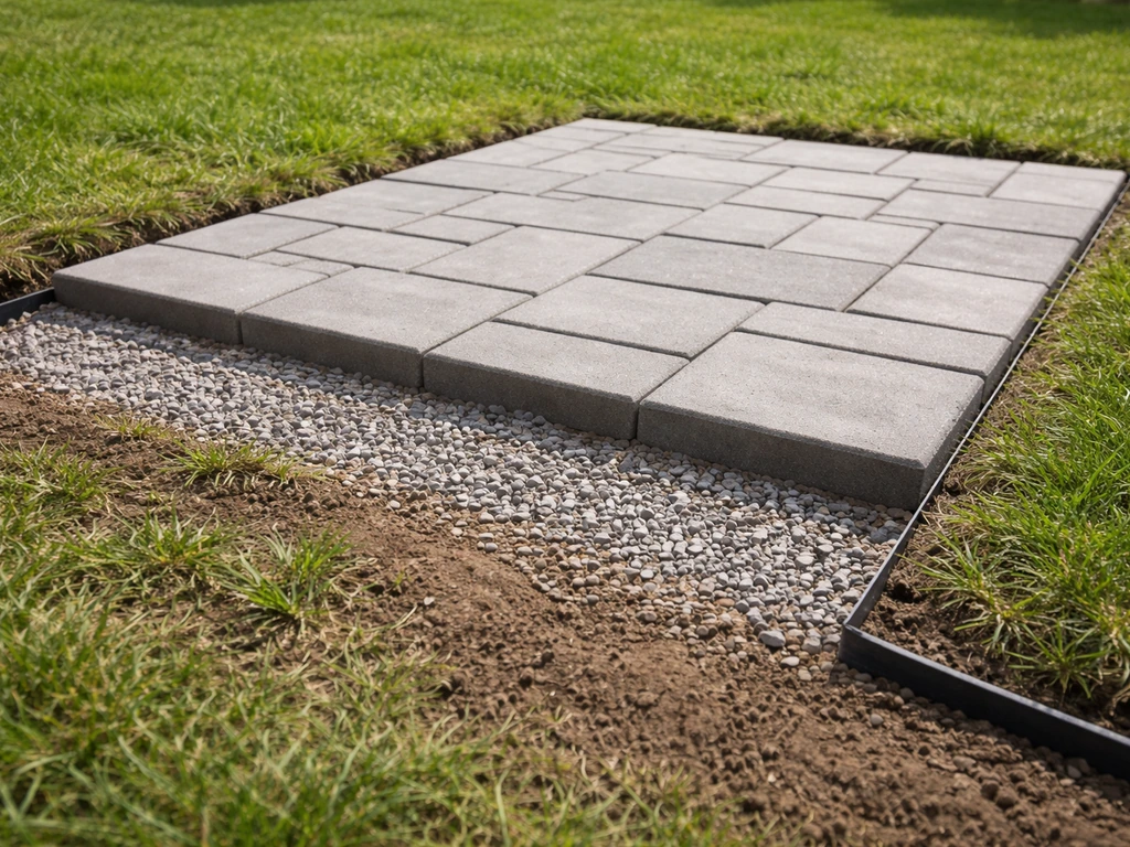 How to Make a Cheap Patio on Grass: DIY Steps