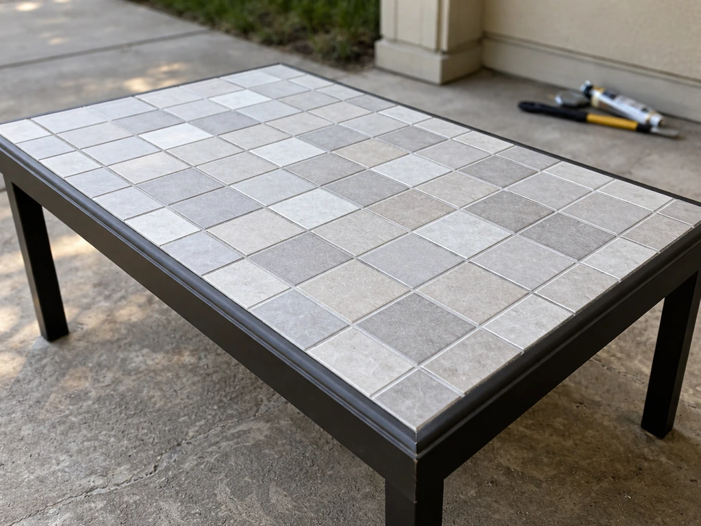 DIY Tile Patio Table Top: Build a Weatherproof Table