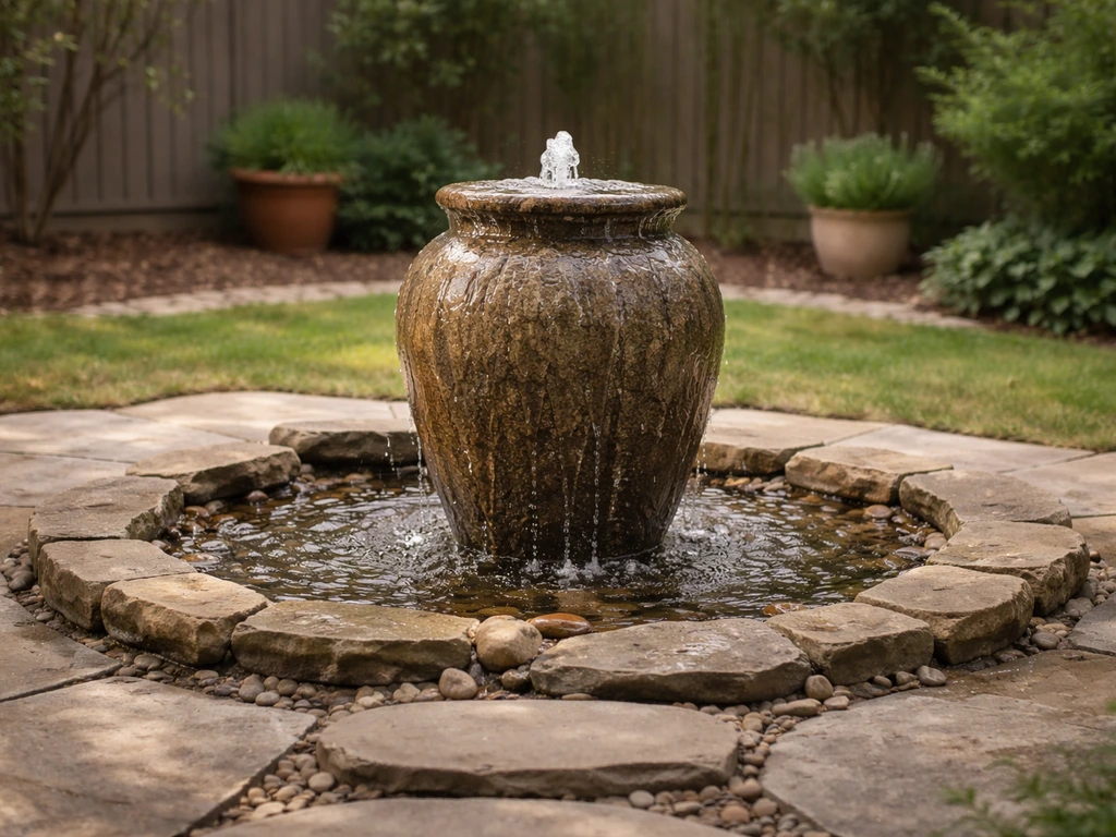How to Make a Patio Water Feature Step by Step