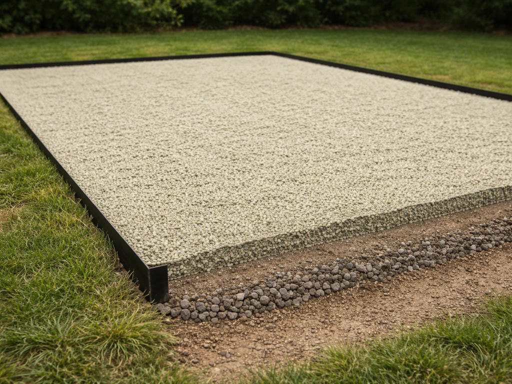 Pea Gravel Patio How To Build a DIY Patio Step by Step