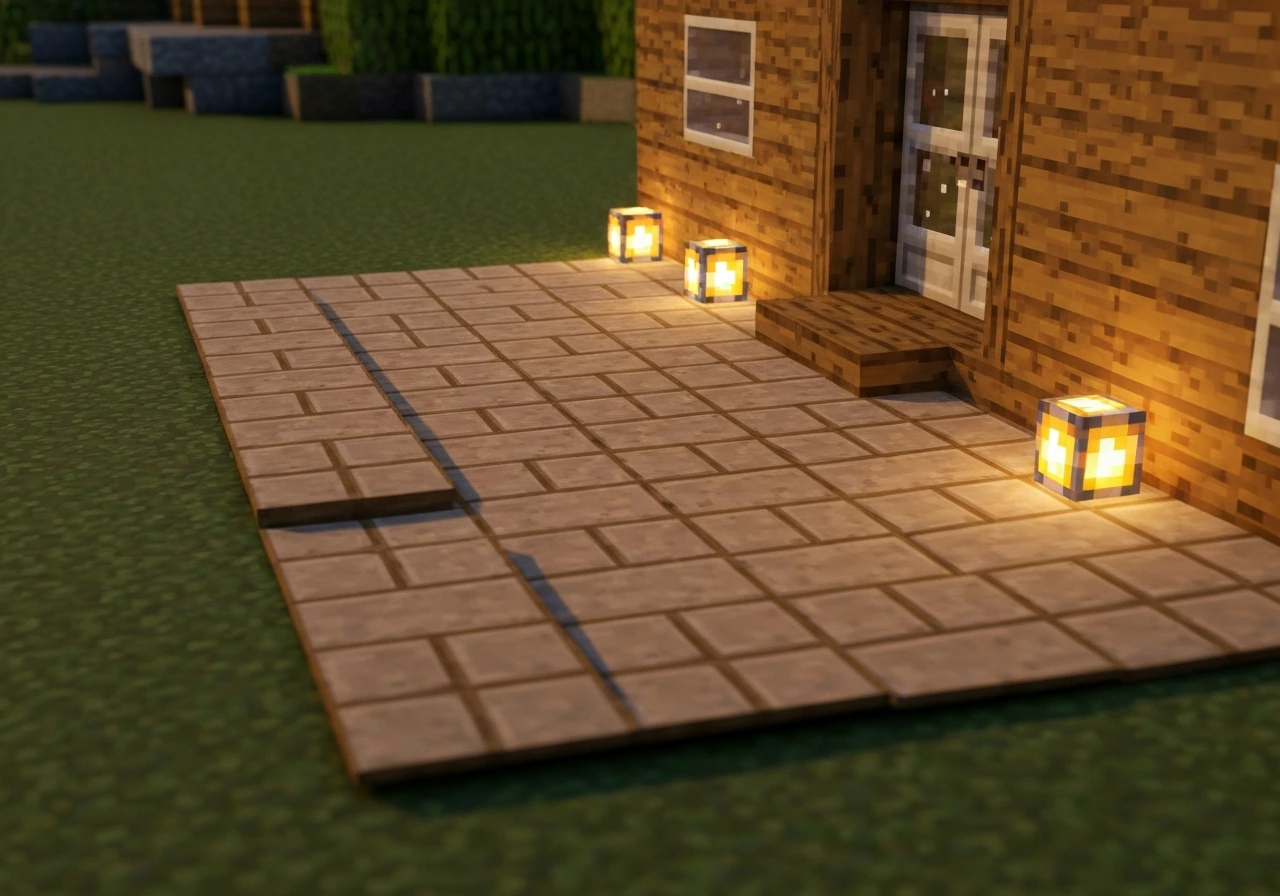 How to Make a Patio in Minecraft: Step-by-Step Build