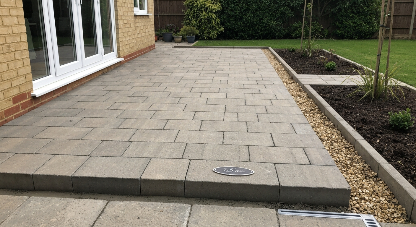 how to relay a patio