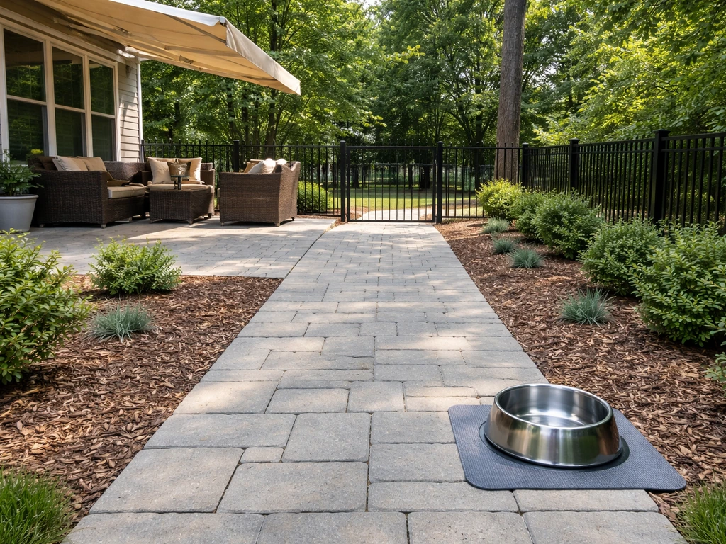 how to make a patio dog-friendly